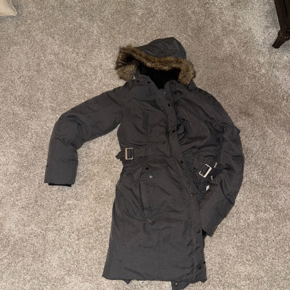 Eddie Bauer Tall Medium Gray Parka